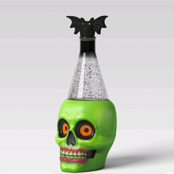 Target Halloween 2024 Hyde & Eek! Halloween Skull Lava Lamp Light, New - Picture 9 of 10
